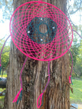 Pink & Teal DreamCatcher (10 inch)