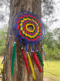 Vibrant Spiral DreamCatcher (10in)