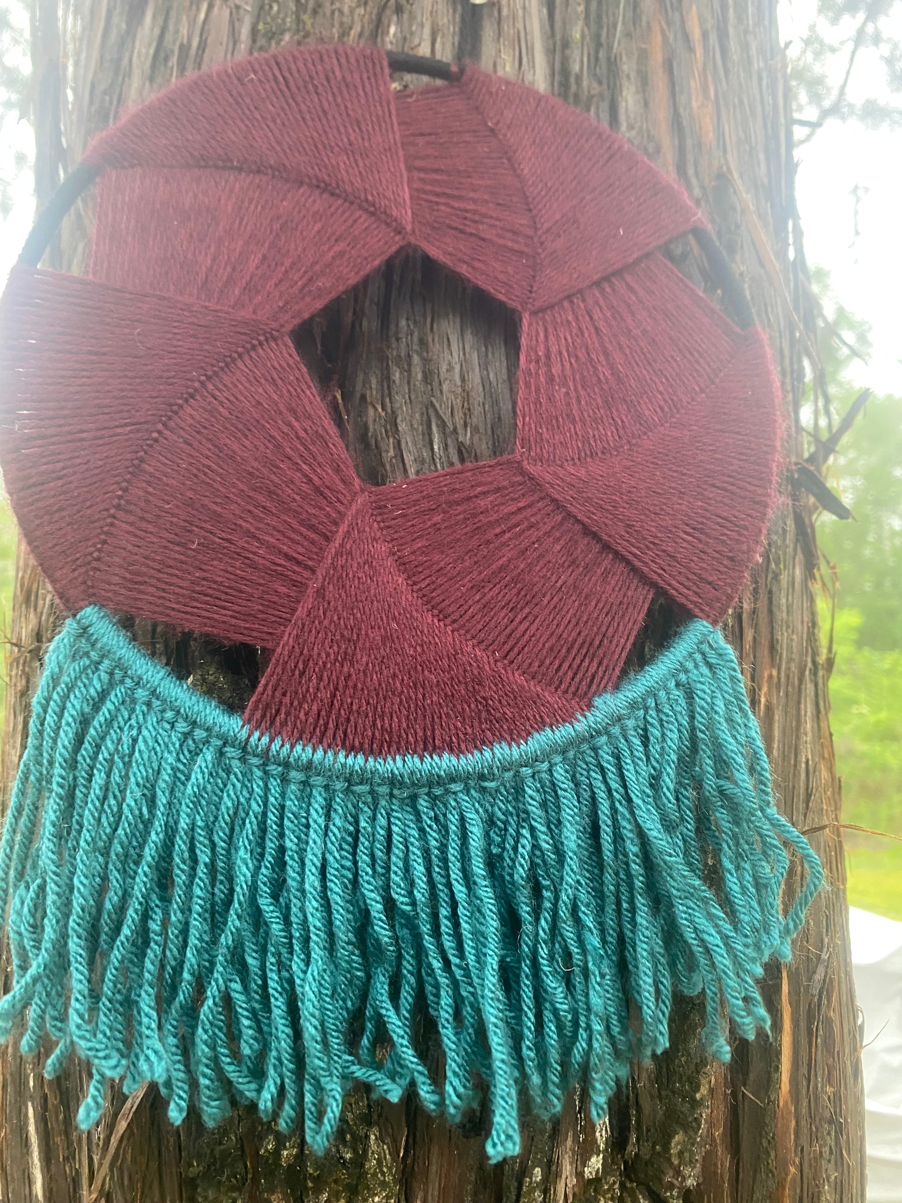 Pentagon Spiral DreamCatcher 8IN