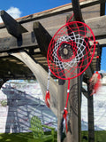 Red Evileye DreamCatcher 10in